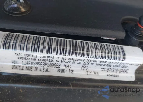 2003 Jeep Wrangler X из США, поврежденный, VIN 1J4FA39S63P300922